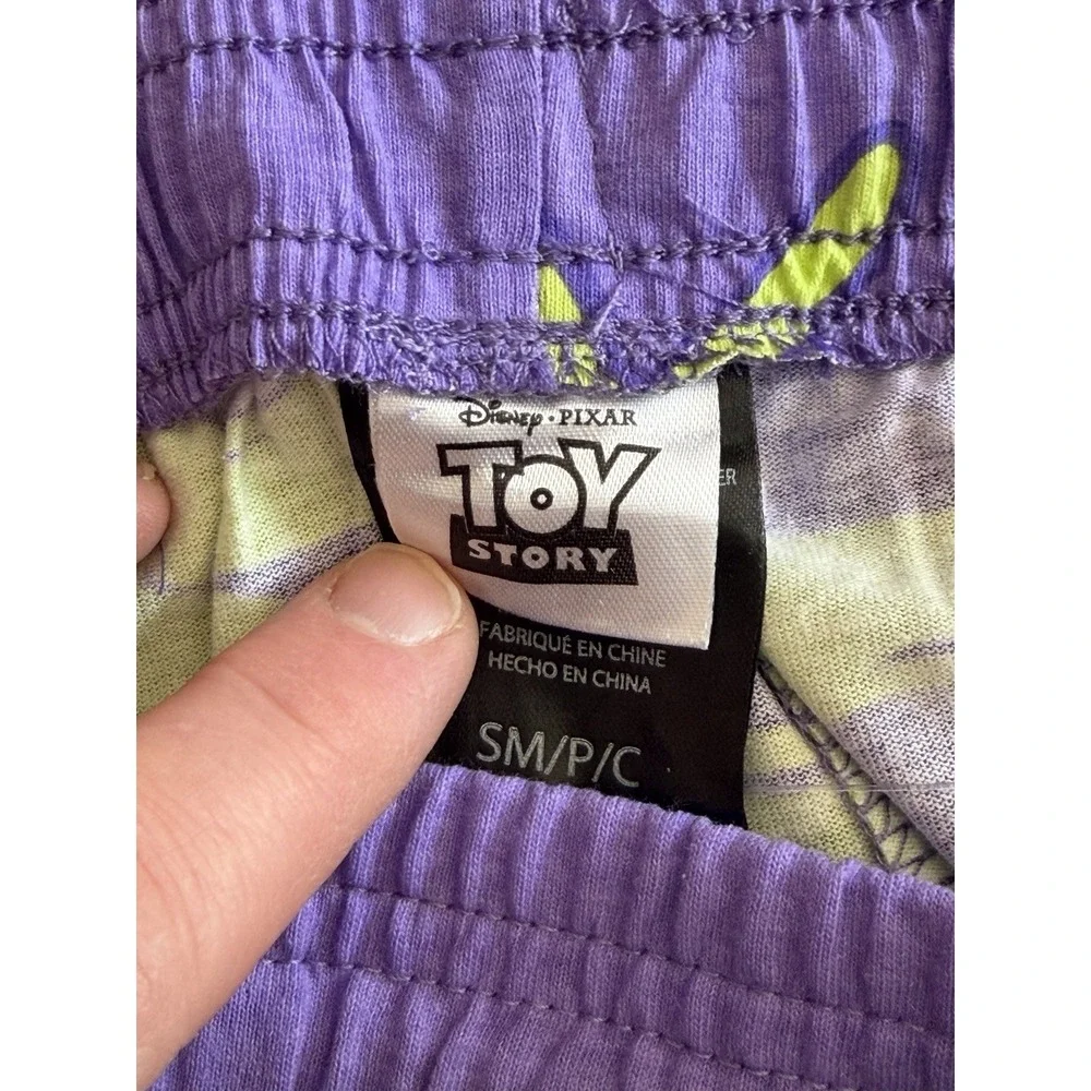 Disney Pixar Toy Story Alien Knit Pajama Pants, Men's Small Purple NWT - Picture 7 of 9